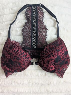 La Senza Beyond Sexy Ultimate Plunge Push-Up Padded Bra Size 32B